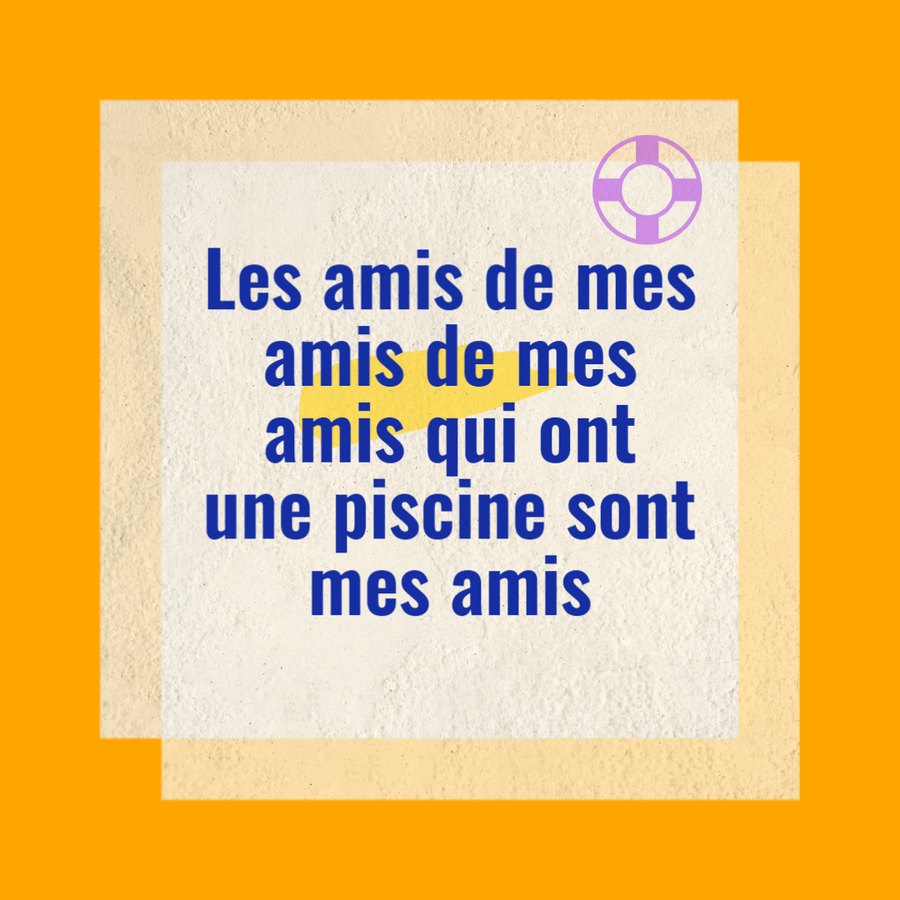 Visuel réseaux sociaux — « Les amis de mes amis… »