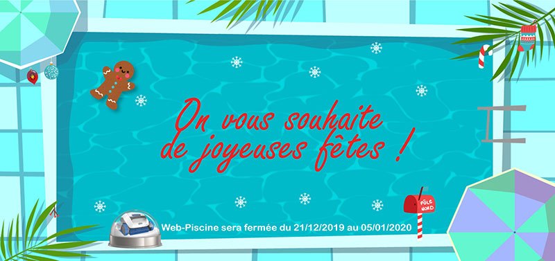 Bannière saisonnière — fermeture de fin d'année