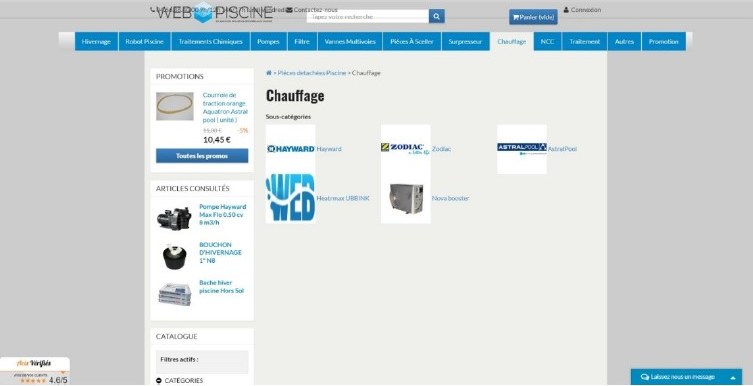 Étape intermédiaire — le menu ramené sur une seule ligne et passé au bleu.